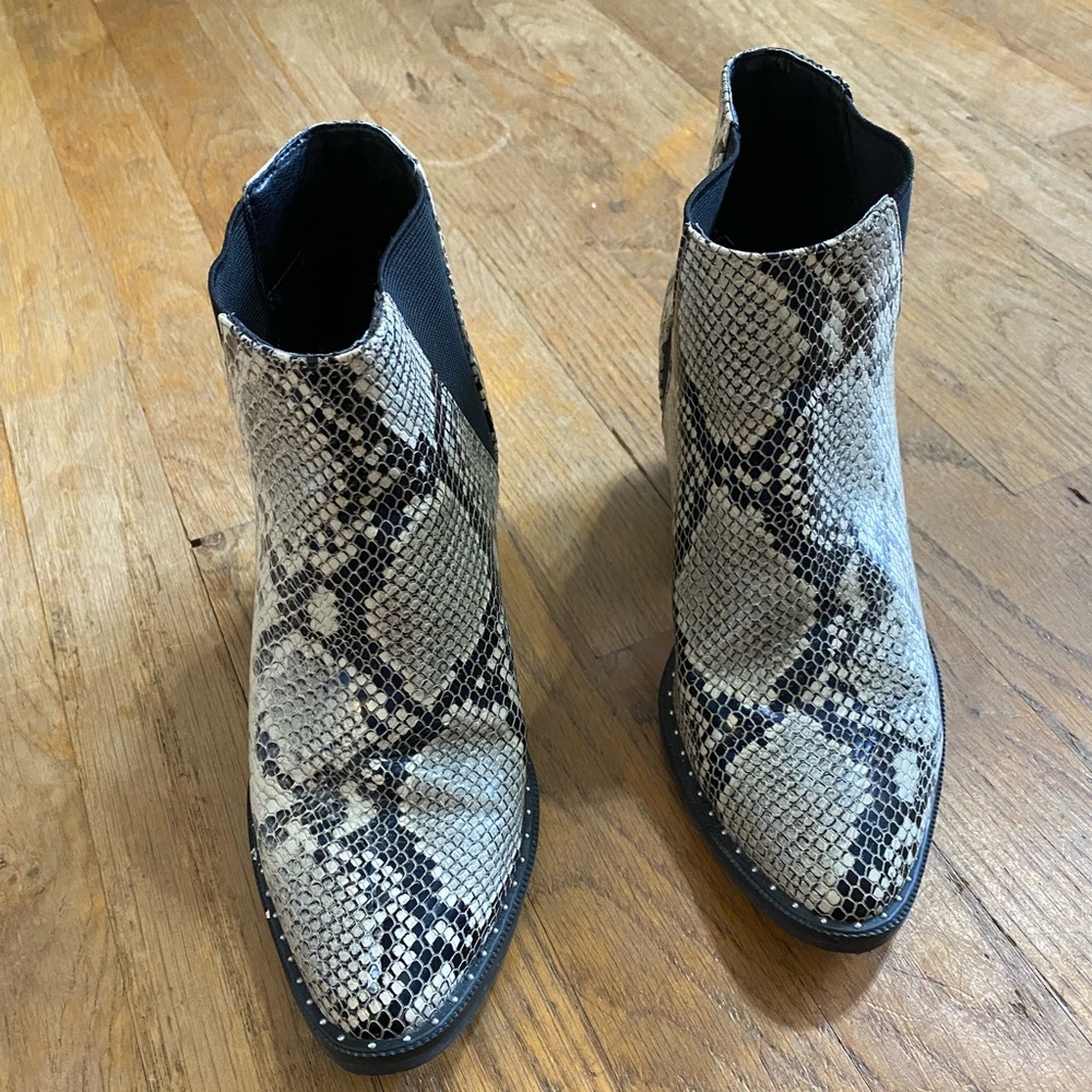 Target Snake skin boots